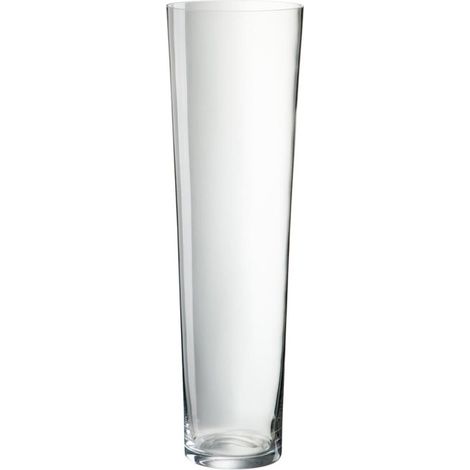 Vase Design en Verre "Extra" 60cm Transparent