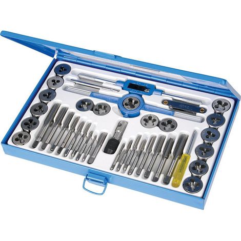 COFFRET DE TARAUDS ET FILIÈRES 40 PIÈCES TOOLSTREAM LIMITED 186811 (1/5)