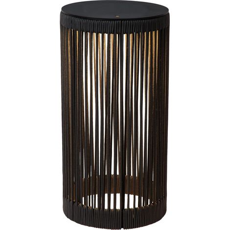 Lampe sur pied rechargeable Pingi noir 61,5 x Ø 33,5 cm - 06822/62/30