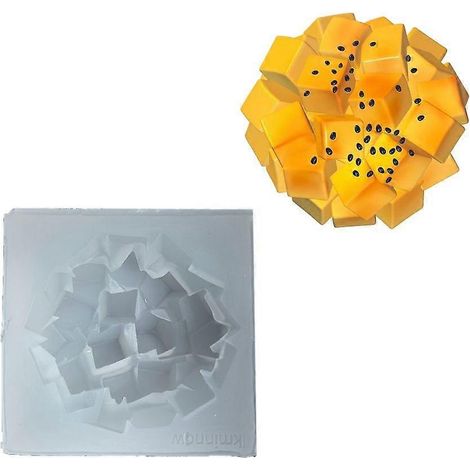 Moule à pincement en silicone 3D à grille pour savon et bougies, moules pour gâteau au chocolat et fondant