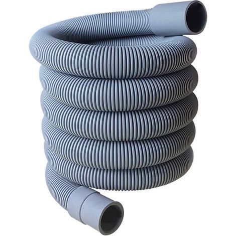 1,5 m Tuyau D'évacuation pour Lave-linges et Lave-vaisselles,Ø 20mm Rallonge de Tuyau de Lave-vaisselle et Machine à Laver,Flexible (1/5)