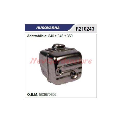 Marmitta silenziatore HUSQVARNA motosega 340 345 350 R210243