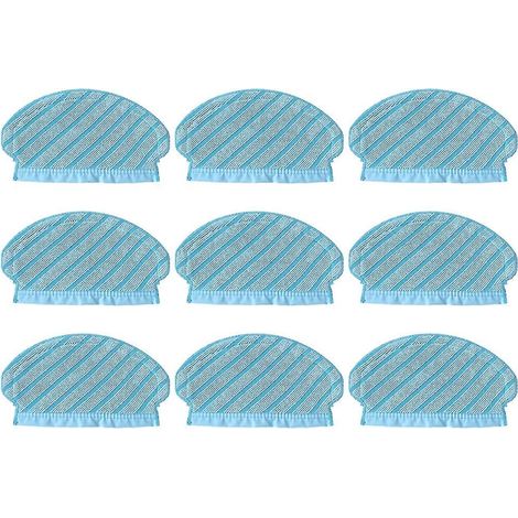 9-teiliges Wischmopp-Set für Ecovacs Deebot Ozmo 920 und 950 Staubsauger (1/4)