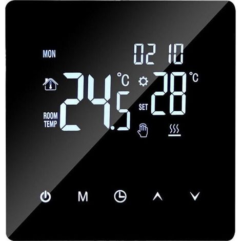 Termostato per riscaldatore WiFi - Programmabile - Schermo LCD - Controllo preciso della temperatura (1/4)