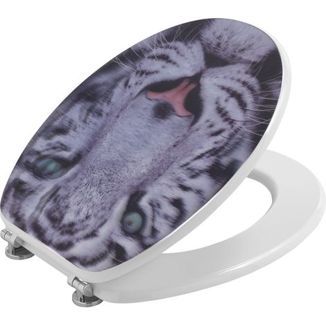 Toilettendeckel Mit Tiger