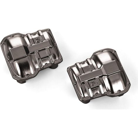 Black Chrome Axle Covers (F&R)