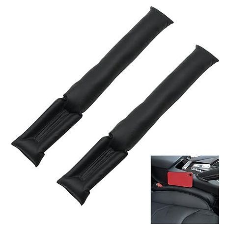 Remplisseur d'écart pour siège d'auto Remplisseur d'écart pour siège d'auto Remplisseur d'espace pour siège d'auto - Empêche les objets de tomber Convient à la plupart des modèles de voiture (paquet d (1/4)