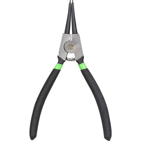 Pinze JBM straight nose external circlip plier ganasce di precisione manico ergonomico