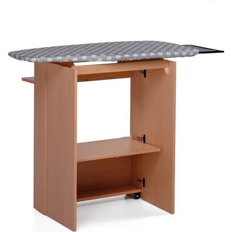 Foppapedretti Stiraemolla Asse da Stiro Completo 1010 x 490 mm Noce (1/5)