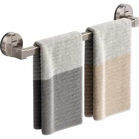 Porte-papier toilette, porte-serviettes de salle bain avec ventouse, (1/5)