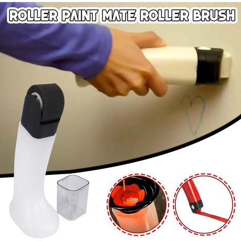 Rouleau à peinture Paint Mate, réparation de pinceau à rouleau, pinceau à pulvériser, outil de peinture murale (1/5)