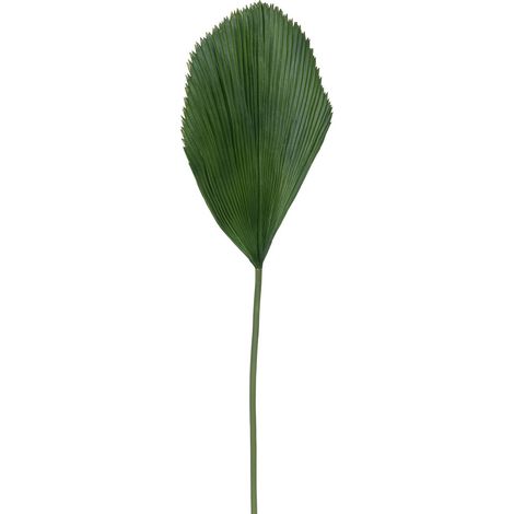 Planta hoja de palmera decorativa artificial verde 37x0.6x108h cm (1/5)