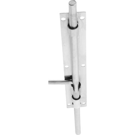 de porte renforcé avec trou pour cadenas en acier inoxydable