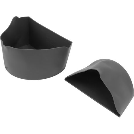 Séparateur 2 en 1 pour mijoteuse, doublure réutilisable en silicone alimentaire avec poignée de levage pour cocotte de 6 litres, gris (1/5)