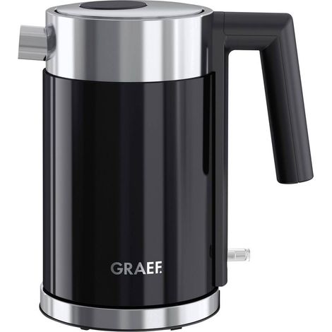Graef WK402EU Bouilloire acier inoxydable, noir Contenance: 1 l (1/5)