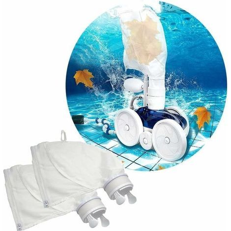 Paquete de 2 bolsas de limpieza para piscinas con filtro de repuesto para Polaris 280/480 (1/3)
