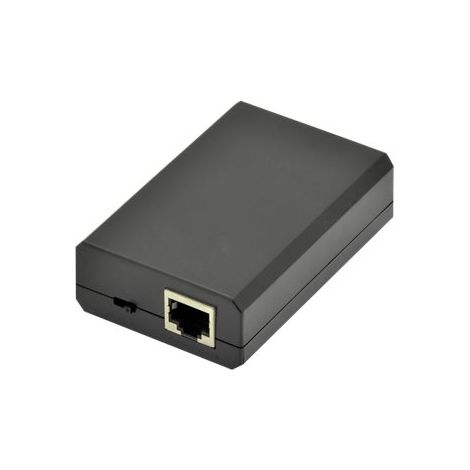 Répartiteur PoE+ Gigabit Ethernet DIGITUS, 802.3at, 24 W  Digitus  Noir  Répartiteur PoE