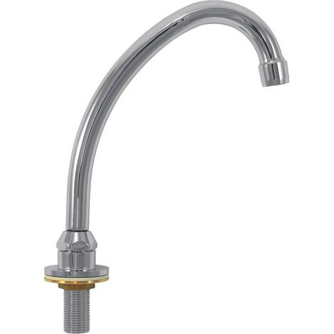 Verchromter Standardauslauf Auslauf 185 mm