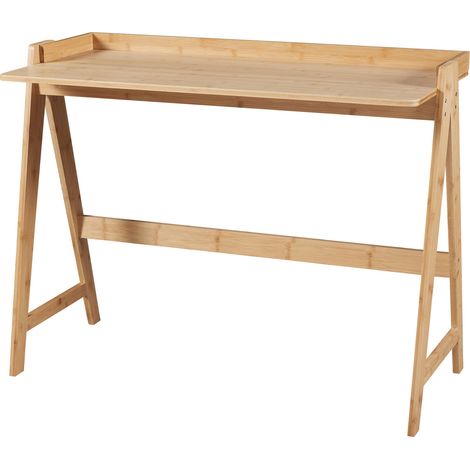 Scrivania/Postazione di lavoro 123 x 53 x 80 cm Bambù naturale 030009055