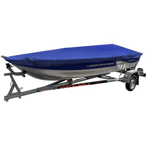 Telo di copertura per barca da pesca 270 g/m2 270-300 cm - trasporto blu navy (1/5)