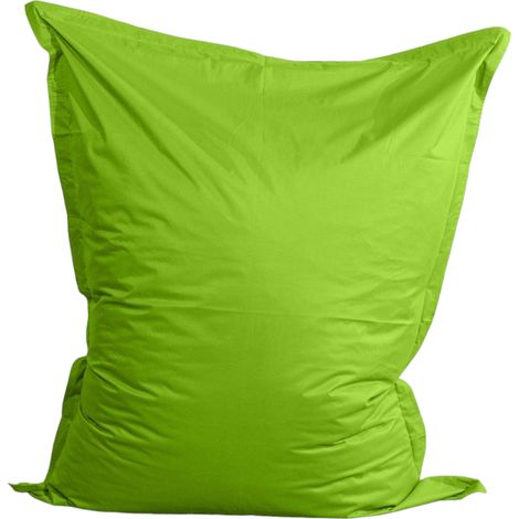 Pouf extérieur imperméable déhoussable anti-UV - 140x180 cm Vert Bananair Fabriqué en France