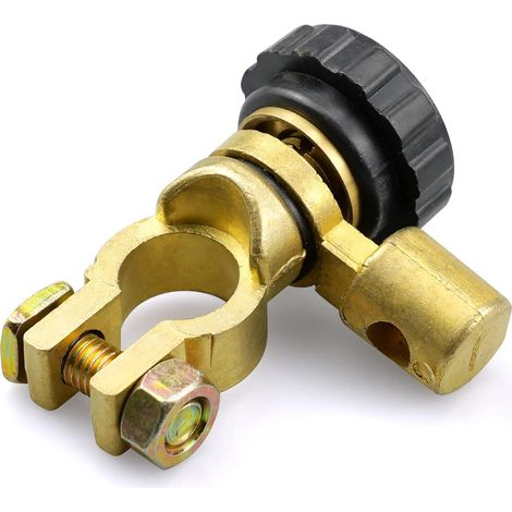 CCYKXA 12V Battery Cut-Off Switch, Terminal Connection Switch, 12V Battery Terminals for Car, Truck, Boat, Vehicle 15.5-17mm (1/5)