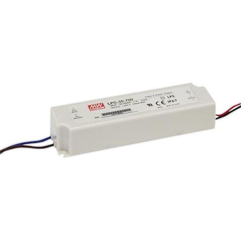 Mean Well LPC-35-700 Driver LED blanco 35 W 700 mA