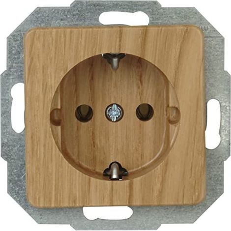 Kopp 914830089 - Presa con contatto di terra Milano, in rovere naturale