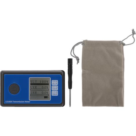 Compteur de transmission solaire LS160A avec tournevis, testeur portatif de transmittance UV IR et lumière visible, mesure de film solaire (1/5)