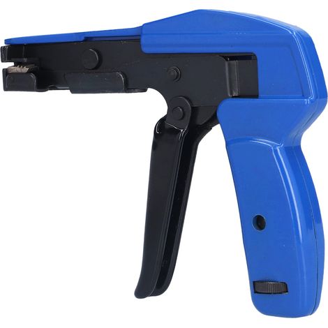 Pistolet à Serrage pour Attaches Nylon Acier Inoxydable 2.2‑4.8mm Outil de Coupe et Fixation Automatique HS‑600A