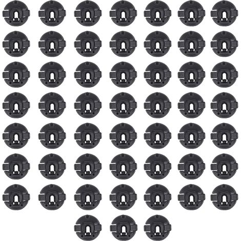 Pack de 50 clips de passage de roue pour Audi A1, A4, A5, A6, A7 et Q5 (clips en plastique pour pare-boue) (1/5)