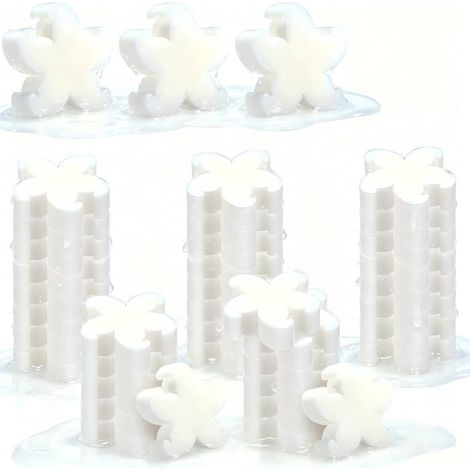 40 spugne assorbenti per piscina a forma di pesce, assorbono olio e schiuma, accessorio per spa. (1/5)