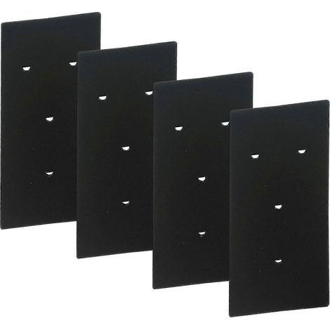 Lot de 4 filtres pour sèche-linge à pompe à chaleur Bauknecht, Privileg, Whirlpool - Tapis filtrants en mousse (1/5)