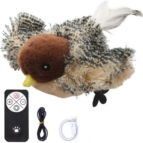 Flappy Chases, jouet pour chat portable et léger, idéal pour les chats d'intérieur. (1/5)