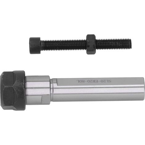 Porte-pince de serrage, rallonge droite, outil de taraudage flottant pour tour CNC SL20‑ER20‑80L (1/5)