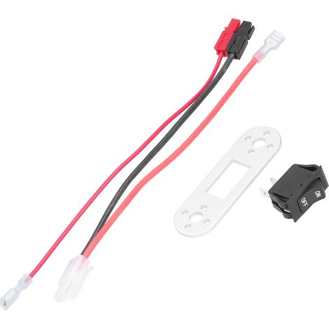 Für Tamiya-kompatiblen Stecker mit Mini-Wippschalter: Robustes, langlebiges, sicheres und effizientes Akku-Ladekabel (125–250 V AC). (1/5)