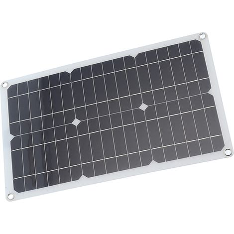23W Flexibles Solarpanel-Set mit Dual-USB- und DC-Ausgang, Solarlademodul für 12V-Autobatterie (1/5)