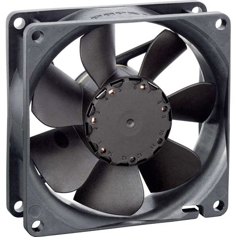 EBM Papst 8412N/2GMLE-257 Axiallüfter 12 V/DC 42 m³/h (L x B x H) 80 x 80 x 25.4 mm
