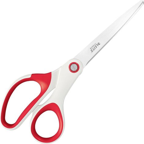 Leitz 53192026 Forbici universali Mancini, Destrimani 205 mm Rosso (1/5)
