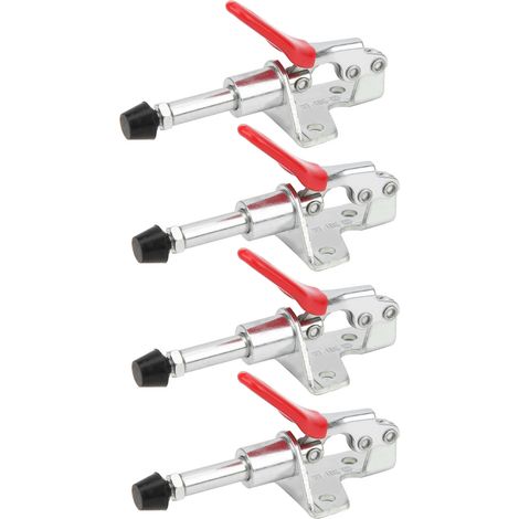 Jeu de 4 pinces à dégagement rapide, mécanisme de verrouillage fixe, capacité de 45 kg, système de dégagement rapide, outil manuel GH301AM (1/5)