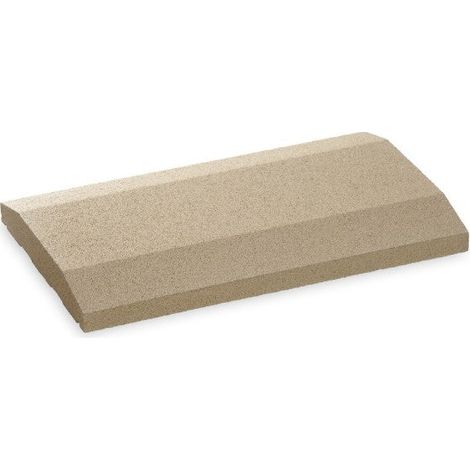 Cubremuros Cinca 50 cm - Achaflanado con zona plana para cerramientos - 50 × 25 × 2,8 × 4,5 × 13 cm - Unidad - Beige (1/5)
