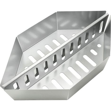 Primaster Holzkohlekörbe Edelstahl 38 x 22 cm 2 Stück