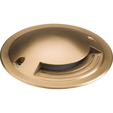 Encastré de sol extérieur ZEPH 2 24V déflecteur simple bronze RGBW 6500K 3x2W - EUROPOLE - 55206DSBR