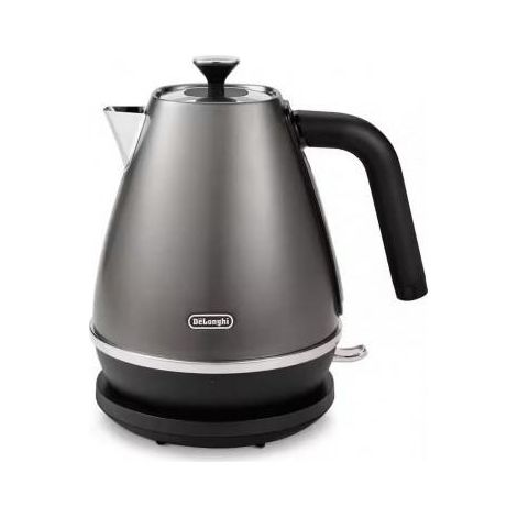 DeLonghi KBIN2001.TB Elektrische Wasserkocher Titan-Schwarz 1,7L