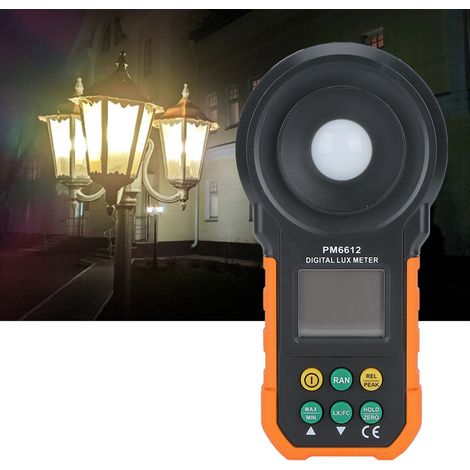 Strumento di prova luxmetro/illuminametro portatile ad alta precisione PM6612 (1/5)