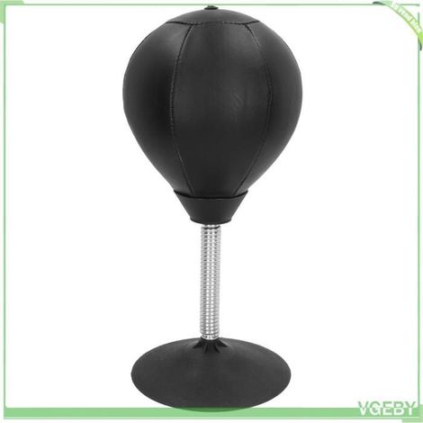 Sac de boxe de bureau - FAFEICY - avec ventouse - Cuir PU - Anti-stress - Facile à installer (1/4)