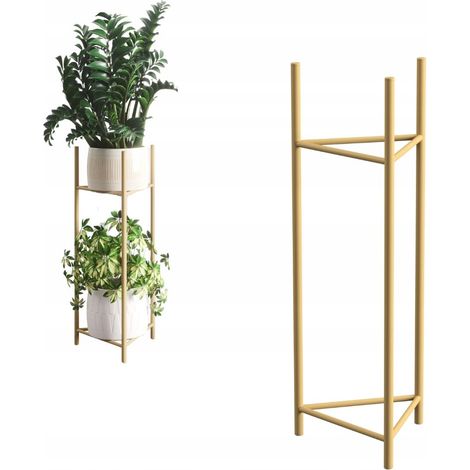 Soporte para maceta de metal dorado Loft Sens L MAX. Maceta de 30,5 cm. (1/5)