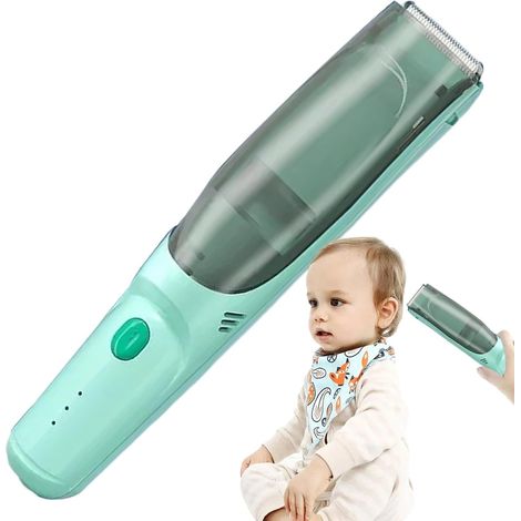 Tondeuse à cheveux électrique pour , rechargeable sans fil - silencieux pour, tondeuse imperméable basse Vert (1/5)