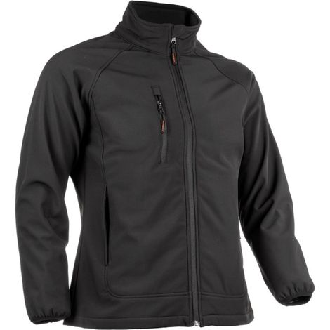 Veste de travail Softshell imperméable respirante femme SHIKIMI Coverguard Noir M (1/3)