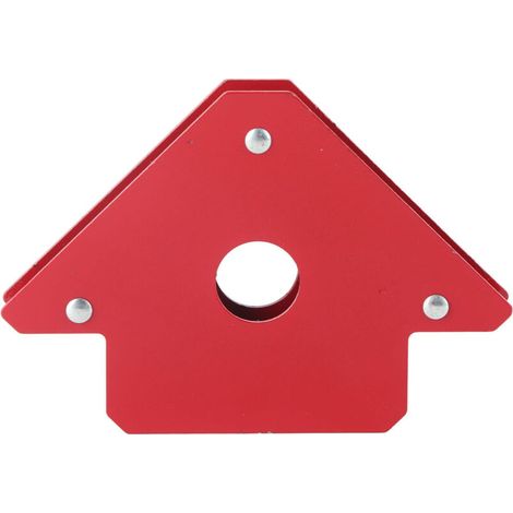 Schweißmagnet-Set in Pfeilform, quadratische Schweißmagnete aus Edelstahl.